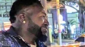 Sixto David Fernández y David Ortiz antes del atentado.