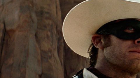 Armie Hammer y Johnny Depp en "The lone ranger"