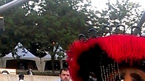 Chinelos morelenses en Chicago. (Irene Tostado / La Raza)