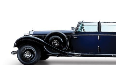 El auto blindado que transportó a Hitler en desfiles
