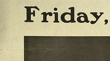 La portada de la novela "Viernes 13", de Thomas W. Lawson.