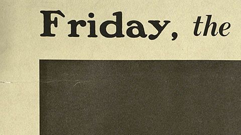 La portada de la novela "Viernes 13", de Thomas W. Lawson.