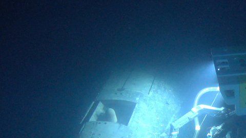 Los investigadores exploraron el submarino ruso.