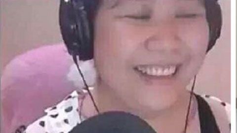 La bloguera china usaba un filtro para parecer más joven y atractiva.