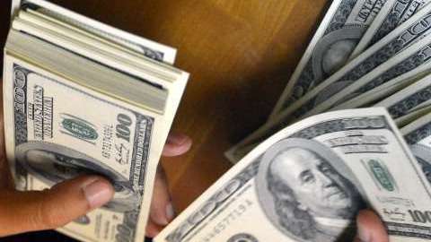 Dolares dinero en efectivo