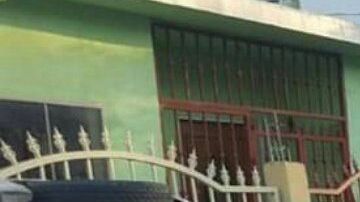 Camioneta monstruo del Cártel del Noreste se estrella en casa, así quedaron 4 sicarios