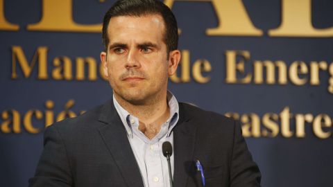 El gobernador de Puerto Rico, Ricardo Rosselló.