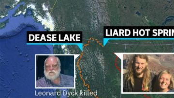 Rastreo de las tres víctimas y los dos sospechosos