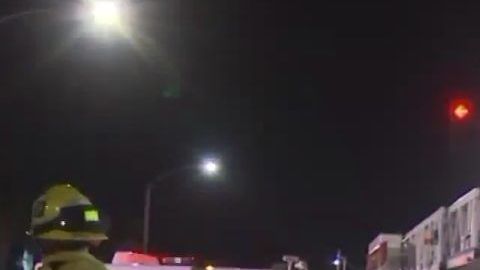 El incidente se presentó este lunes a las 10:30 p.m.