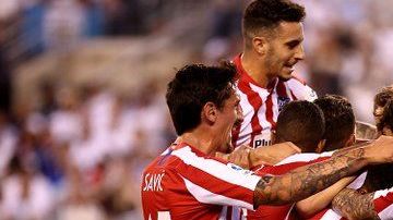 Solo hubo un equipo sobre el terreno de juego y fue el Atlético de Madrid.