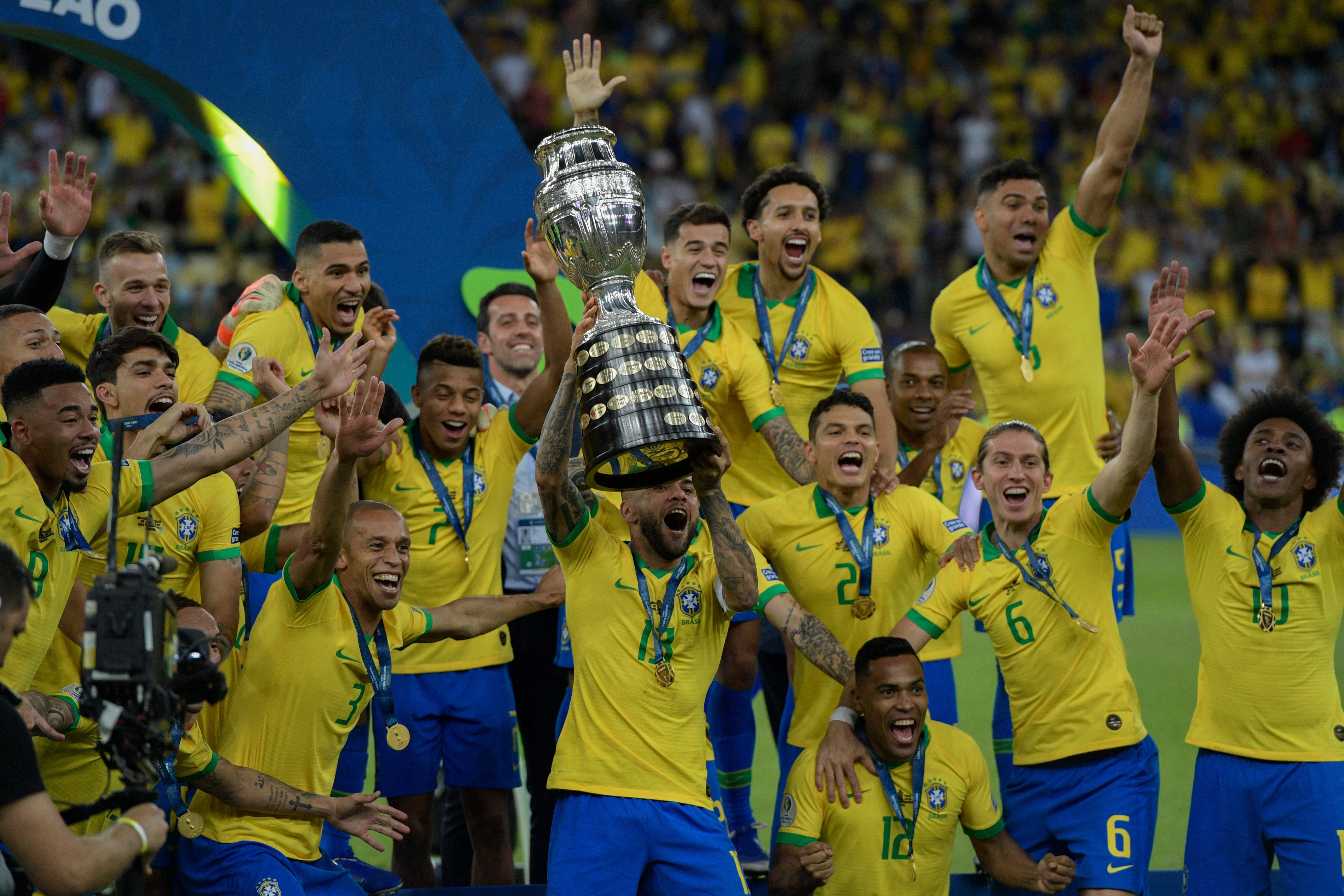 Brasil, Campeón de la Copa América La Raza