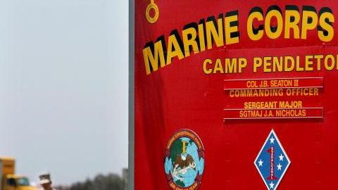 La base Camp Pendleton Marine Corps está ubicada en Oceanside, California.