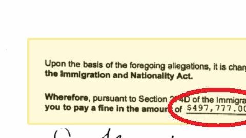 El requerimiento es enviado a inmigrantes que no han salido del país, a pesar de tener una orden final.