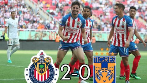 Chivas le pegó al campeón en la sorpresa de la jornada.