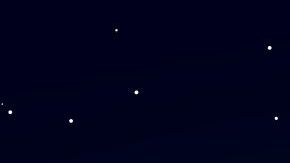 Los meteoros se ven como estrellas fugaces.