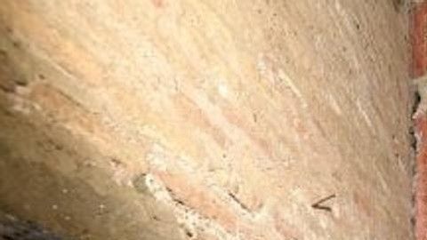 Descubren fresco oculto en una iglesia de Roma.