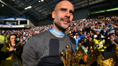 Guardiola ganó todos los torneos locales en Inglaterra.