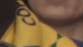 Neymar durante la final de la Copa América.