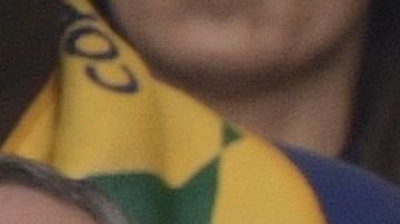 Neymar durante la final de la Copa América.