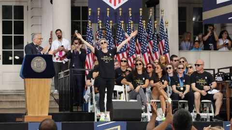 Rapinoe se ha convertido en el referente de la Selección Femenil de Estados Unidos.