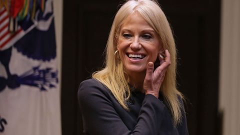 Kellyanne Conway ha colaborado con el presidente Trump desde su campaña.