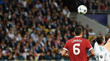 Gareth Bale marcó un espectacular gol de chilena al Liverpool en la final del 2018