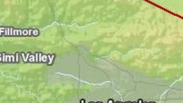 Epicentro del sismo registrado en el sur de California cerca de La Habra.