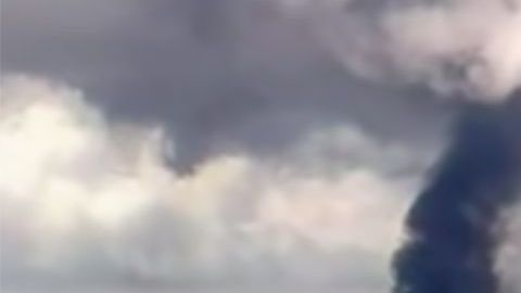 El incendio en Texas.