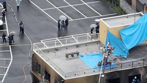 Incendio en los estudios Kyoto Animation