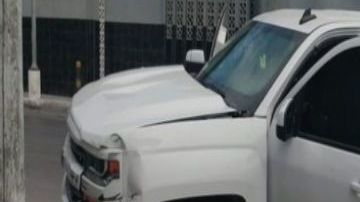 La troca monstruo del Cártel del Noreste preparada para resistir arsenal