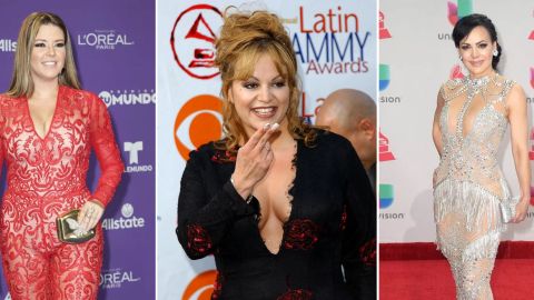 Alicia Machado, Jenni Rivera y Maribel Guardia.