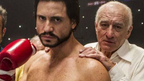 Edgar Ramírez y Robert De Niro en "Hands of stone"