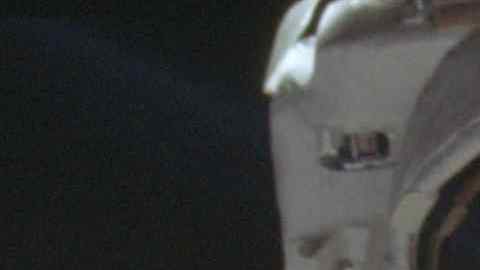 Fotografía de archivo del 20 de julio de 1969, donde se ve al astronauta Neil Armstrong reflejado en el casco de Buzz Aldrin en la superficie lunar.