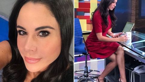 Paola Rojas, periodista de Televisa.