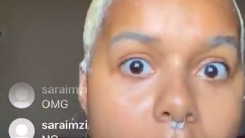 Loli Faith es conocida por su cabello siempre colorido.