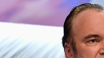 Quentin Tarantino y Uma Thurman.