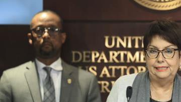 Rosa Emilia Rodríguez, fiscal federal para el Distrito de Puerto Rico, ofreció una conferencia de prensa a las 11:00 de la mañana.