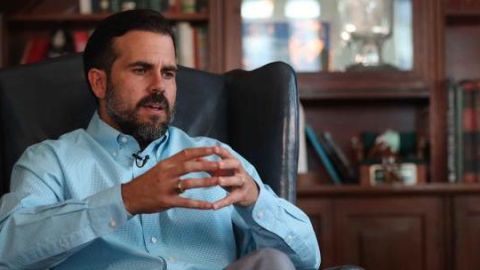 El gobernador de Puerto Rico, Ricardo Rosselló