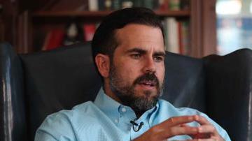 El gobernador de Puerto Rico, Ricardo Rosselló.