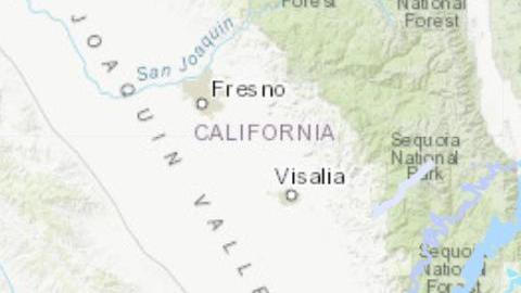 El epicentro se localizó al noreste de Ridgecrest, California.