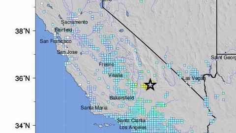 El epicentro fue ubicado en Searles Valley cerca del pueblo de Ridgecrest.