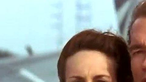 Jamie Lee Curtis y Arnold Schwarzenegger.