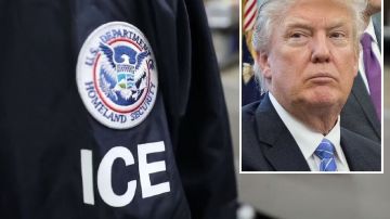 El presidente Trump defiende ICE.