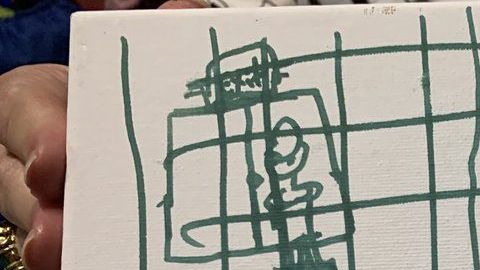 Los dibujos de los niños inmigrantes detenidos los muestran en jaulas.