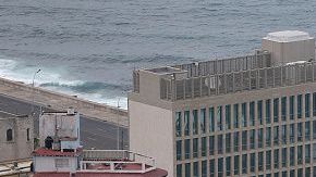La Embajada de EEUU en  La Habana, Cuba