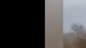 VIDEO: A nalgadas con tabla presuntos policías castigan a joven ladrón