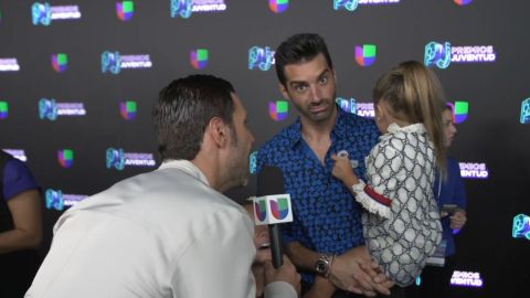 Toni Costa y Alaïa en Premios Juventud.