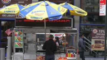 Foto genérica de un “food truck” en Nueva York.