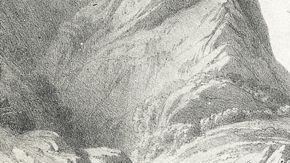 rabado del siglo XVI donde se muestra a los españoles llevando botes de Tlaxcala a Tenochtitlan (hoy Ciudad de México).