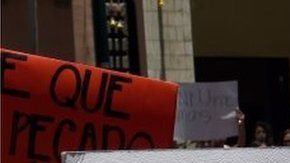 Las violaciones generaron protestas en Ciudad de México.